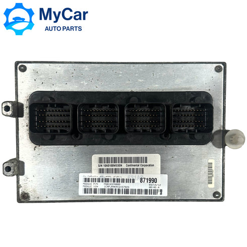 2012 Jeep Liberty 3.7L A/T ECU ECM PCM Engine Control Module OEM 68103708AD
