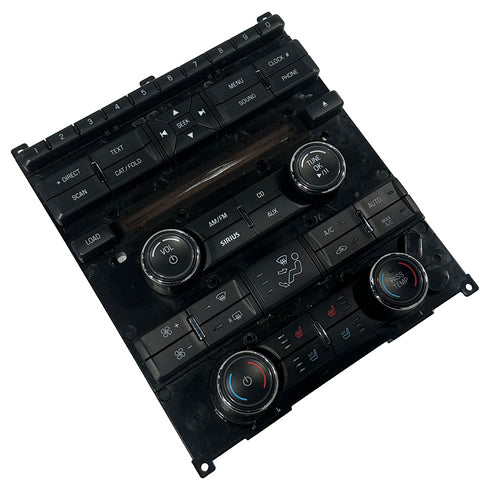 2010-2012 FORD TAURUS RADIO CLIMATE CONTROL PANEL COOLED SEATS AG1T-18A802-DB