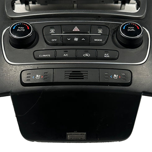 Temperature Control Navigation With Rear AC Fits 2014-2015 KIA SORENTO OEM 25137