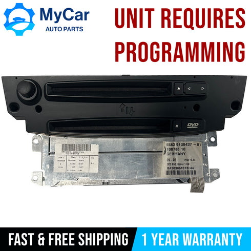 BMW E60 E61 E63 545I 530I NAVIGATION RADIO DVD CCC OEM 2004-2007 9138437