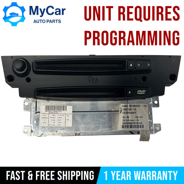 BMW E60 E61 E63 545I 530I NAVIGATION RADIO DVD CCC OEM 2004-2007 9138437