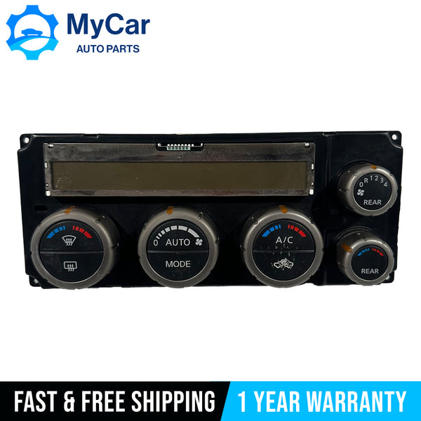 2005-2007 Nissan Pathfinder AC Automatic Temperature Climate Control 27500EA50A