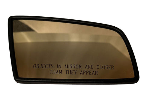 2004-09 BMW 528 535 550 E60 Passenger Mirror Glass RH Electrochromic Heated Dim