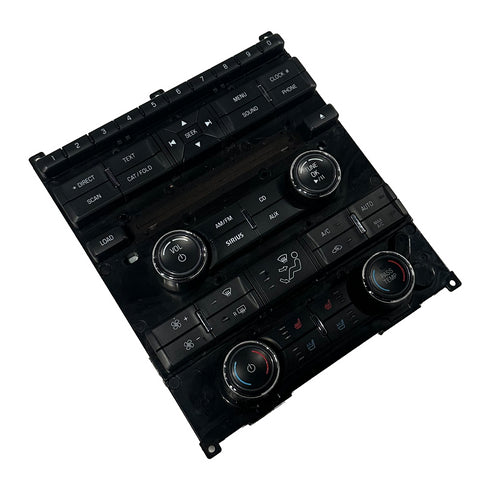 2010-2012 FORD TAURUS RADIO CLIMATE CONTROL PANEL COOLED SEATS AG1T-18A802-DB