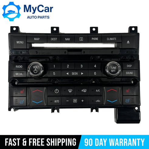 2010-2013 Ford Taurus Radio Climate AC Heater Control Panel OEM BG1T-18A802