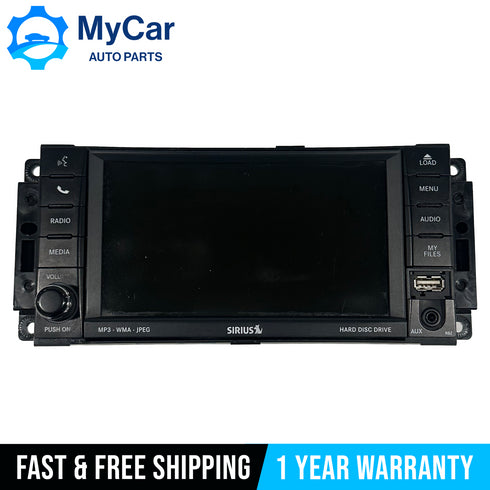 2007-2014 Chrysler Dodge Jeep High Speed Radio CD DVD MyGig RBZ P05064879AG OEM