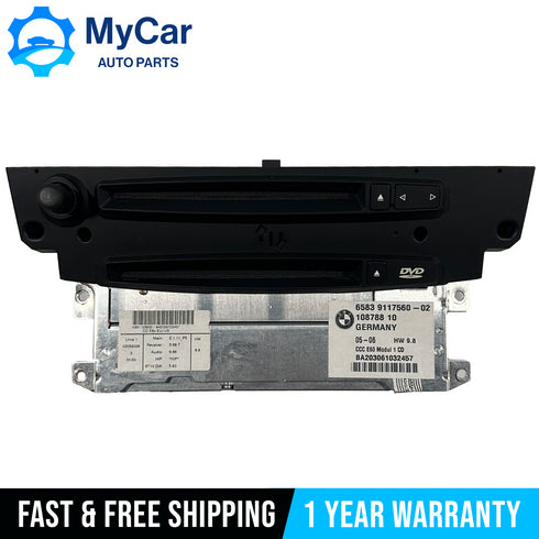 BMW E60 E61 E63 545I 530I NAVIGATION RADIO DVD CCC OEM 2004-2007 9117560
