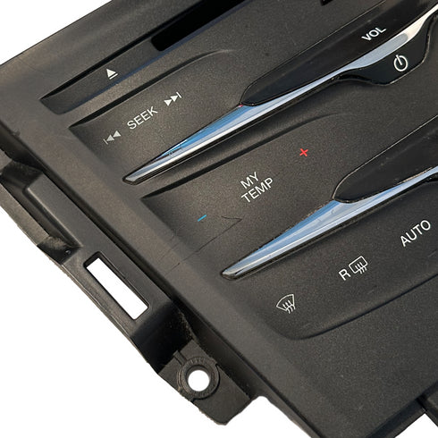 2013 - 2019 Lincoln MKT Radio Dual Climate Control Panel EE9T-18A802-AB