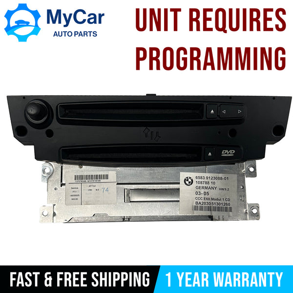 BMW E60 E61 E63 545I 530I NAVIGATION RADIO DVD CCC OEM 2004-2007 6974914