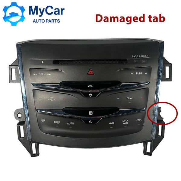 2013 - 2016 Lincoln MKS OEM Radio Dual Climate Control Panel EA5T-18A802-AE