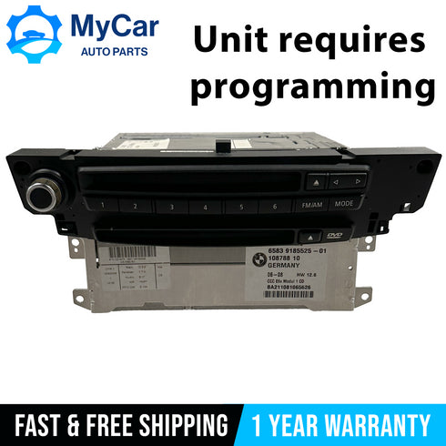07-10 BMW E64 E63 E60 5 6 SERIES OEM CCC DVD Radio Navigation CD Player 9185525