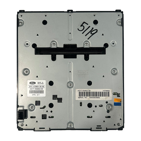 OEM 2010-2012 FORD TAURUS RADIO AC CLIMATE CONTROL PANEL HEATED AG1T-18A802-CB