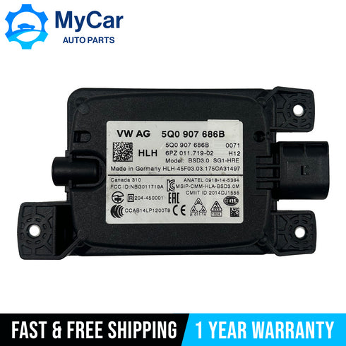 2016 - 2018 Volkswagen Jetta OEM Left Side Blind Spot Radar Sensor 5Q0 907 686B