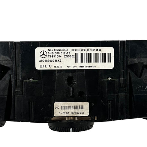 2007-2009 MERCEDES DODGE SPRINTER AC HEATER CLIMATE CONTROL UNIT 5HB 009 012