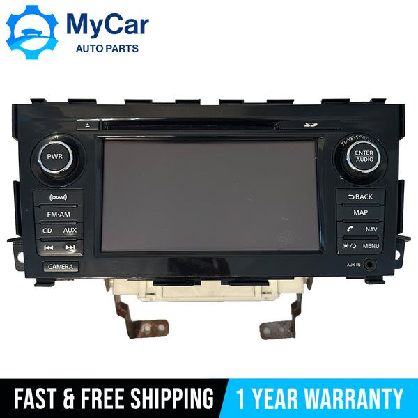 2013-2014 NISSAN ALTIMA RADIO RECEIVER AM FM CD PLAYER DISPLAY NAVIGATION OEM