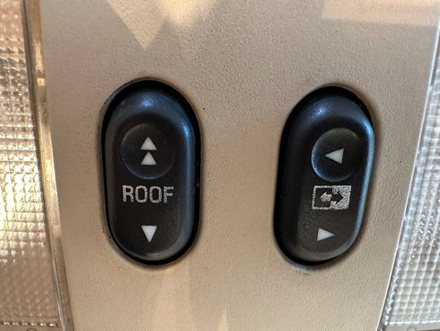 OEM 2004-2008 FORD F150 F-150 DOME MAP LIGHT SUNROOF REAR WINDOW SWITCH GREY TAN