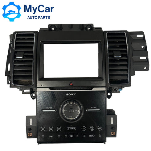 2013-2019 Ford Taurus Audio Radio Climate Control Panel DG1T-18A802-EM OEM