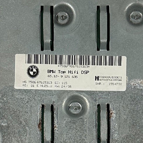BMW E90 E92 E60 E63 OEM LOGIC HARMAN BECKER TOP HIFI DSP AMP AMPLIFIER 9121635