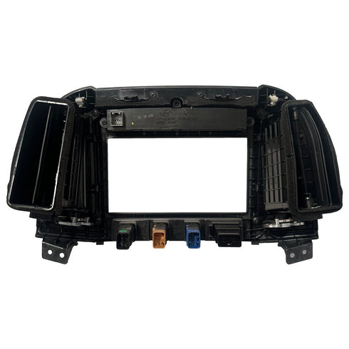2007-2012 HYUNDAI SANTA FE CENTER DASH RADIO CLAIMTE AIR VENT TRIM BEZEL OEM