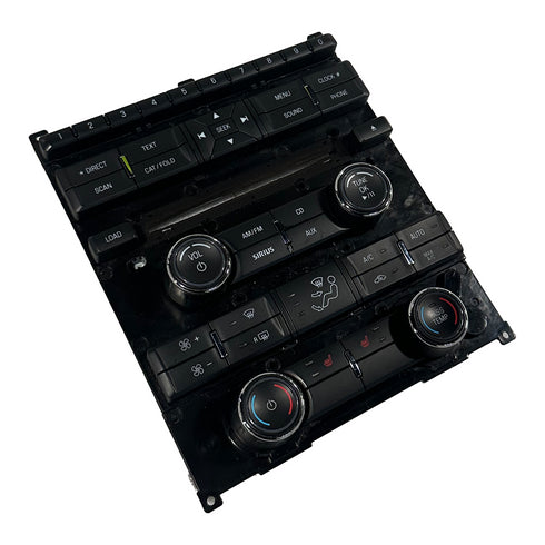 OEM 2010-2012 FORD TAURUS RADIO AC CLIMATE CONTROL PANEL HEATED AG1T-18A802-CB