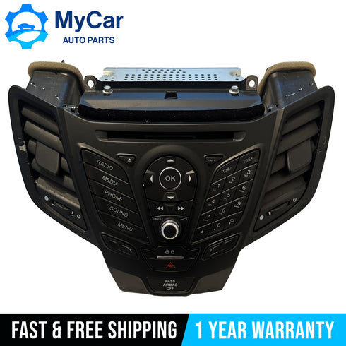 2018 2019 Ford Fiesta Audio Control Panel w/ MP3 Single CD Radio Receiver OEM