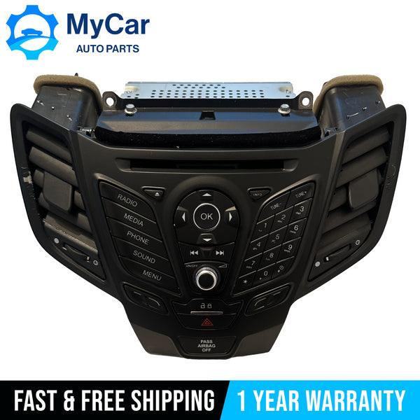 2018 2019 Ford Fiesta Audio Control Panel w/ MP3 Single CD Radio Receiver OEM