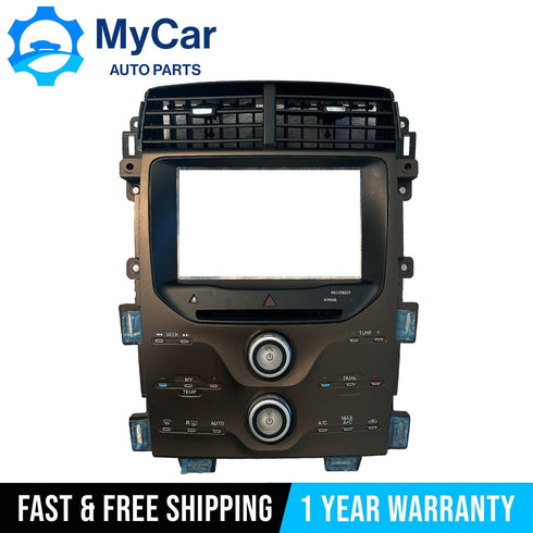 OEM 2011-2015 Ford Edge Radio AC Dual Climate Control Panel Bezel BT4T-18A802