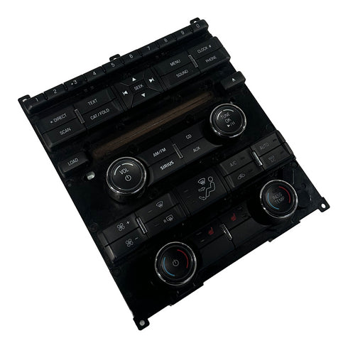 OEM 2010-2012 FORD TAURUS RADIO AC CLIMATE CONTROL PANEL HEATED AG1T-18A802-CB