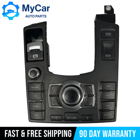 OEM 2007 - 2010 Audi A8 Audio Radio Menu Control Switch 4E1 919 611 N