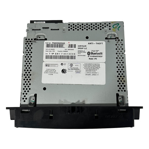 OEM 2015 2016 Chrysler 200 Touch Screen Bluetooth Media Radio VP2 68226693AE