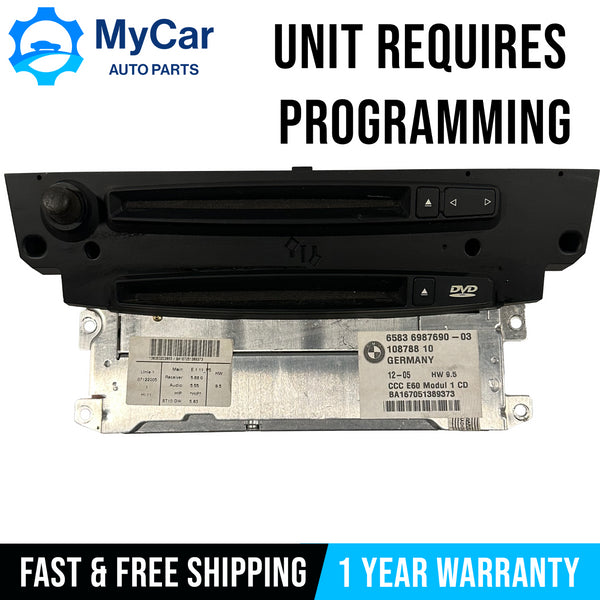 BMW E60 E61 E63 545I 530I NAVIGATION RADIO DVD CCC OEM 2004-2007 9117560