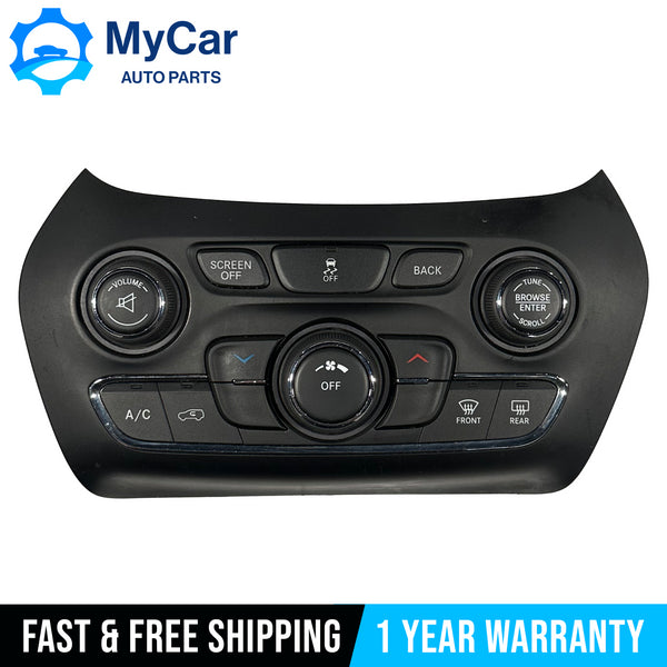 2014-2018 Jeep Cherokee AC Heater Center Stack Control OEM Mopar 68293521AA