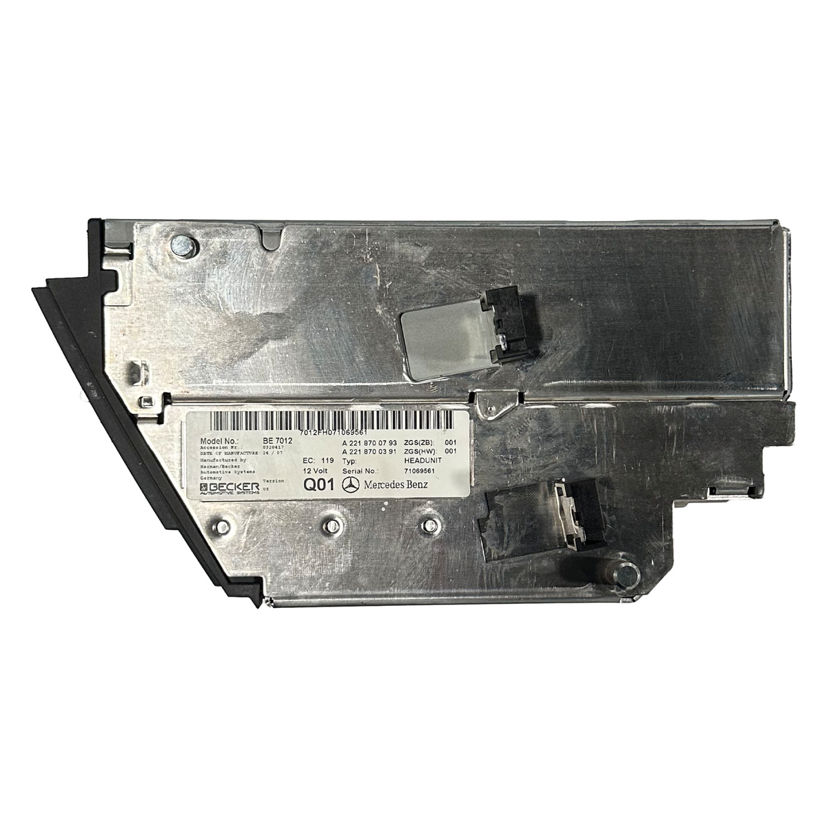 2007-09 Mercedes W221 S550 Radio Unit Command CD Changer Navigation A2 ...