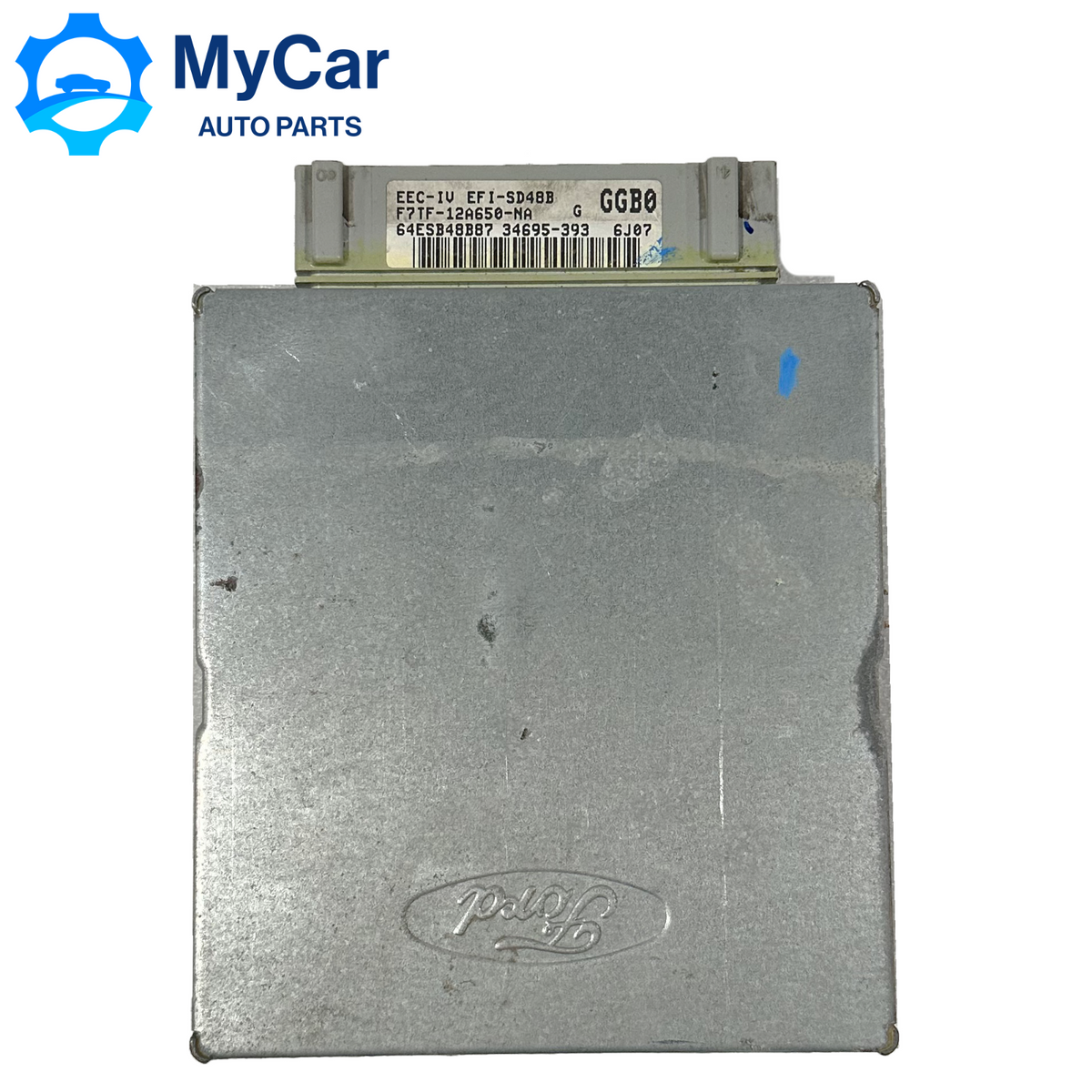 1997 FORD F250 F350 5.8L GAS ECU ECM ENGINE CONTROL MODULE F7TF-12A650 ...